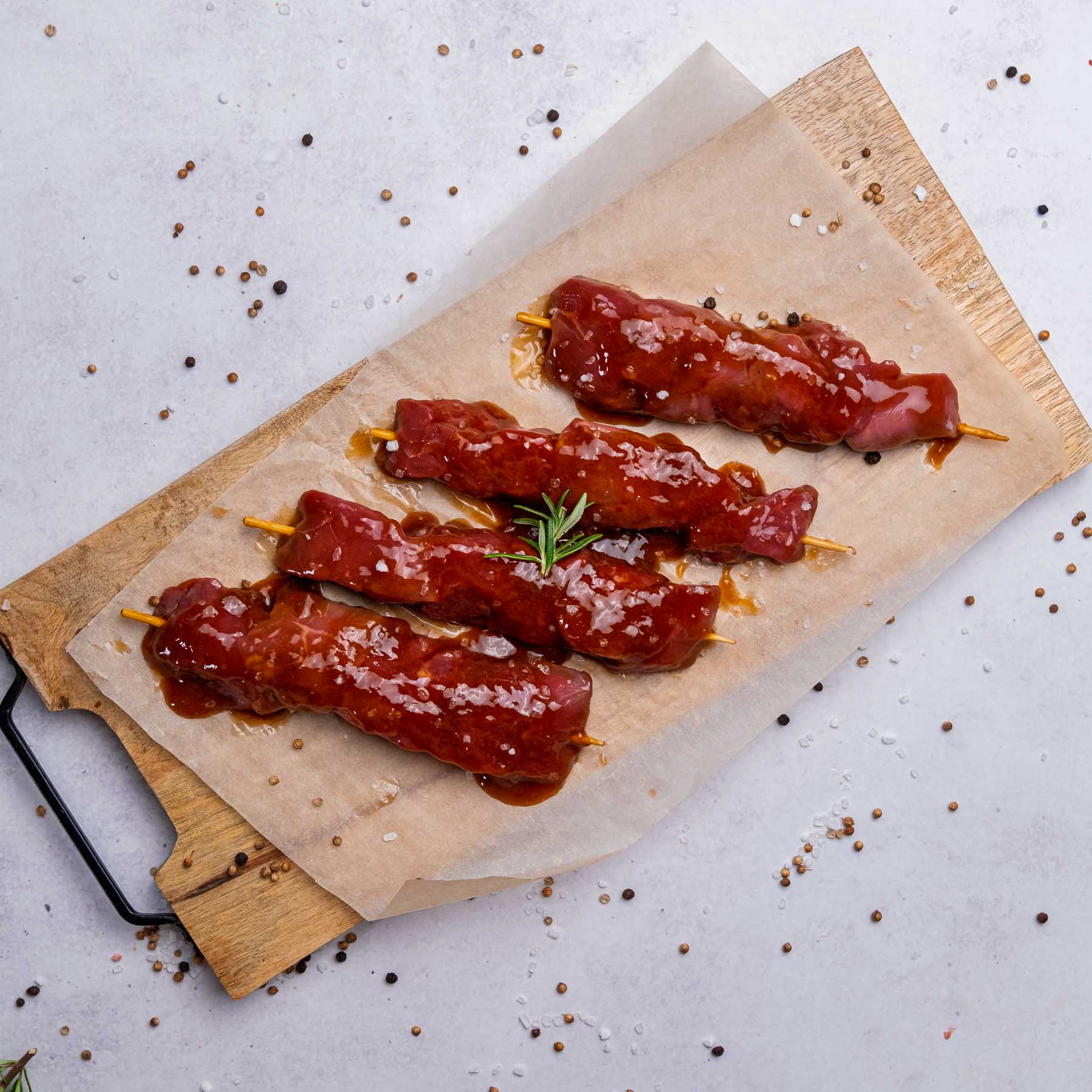 500g BBQ Kebabs (R206/Kg)