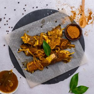 500g Curried Lamb Kebabs (R245/Kg)