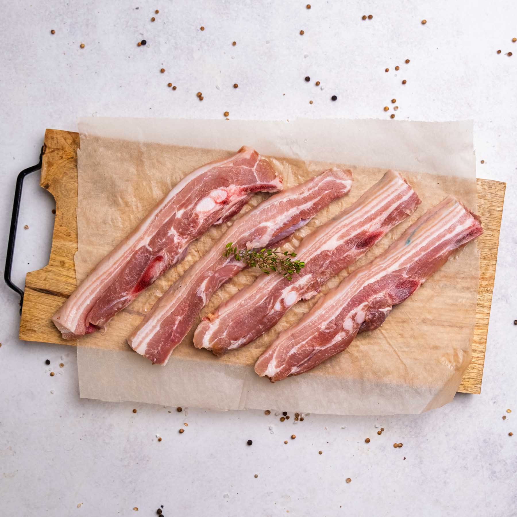 Pork Rashers (R145/Kg)
