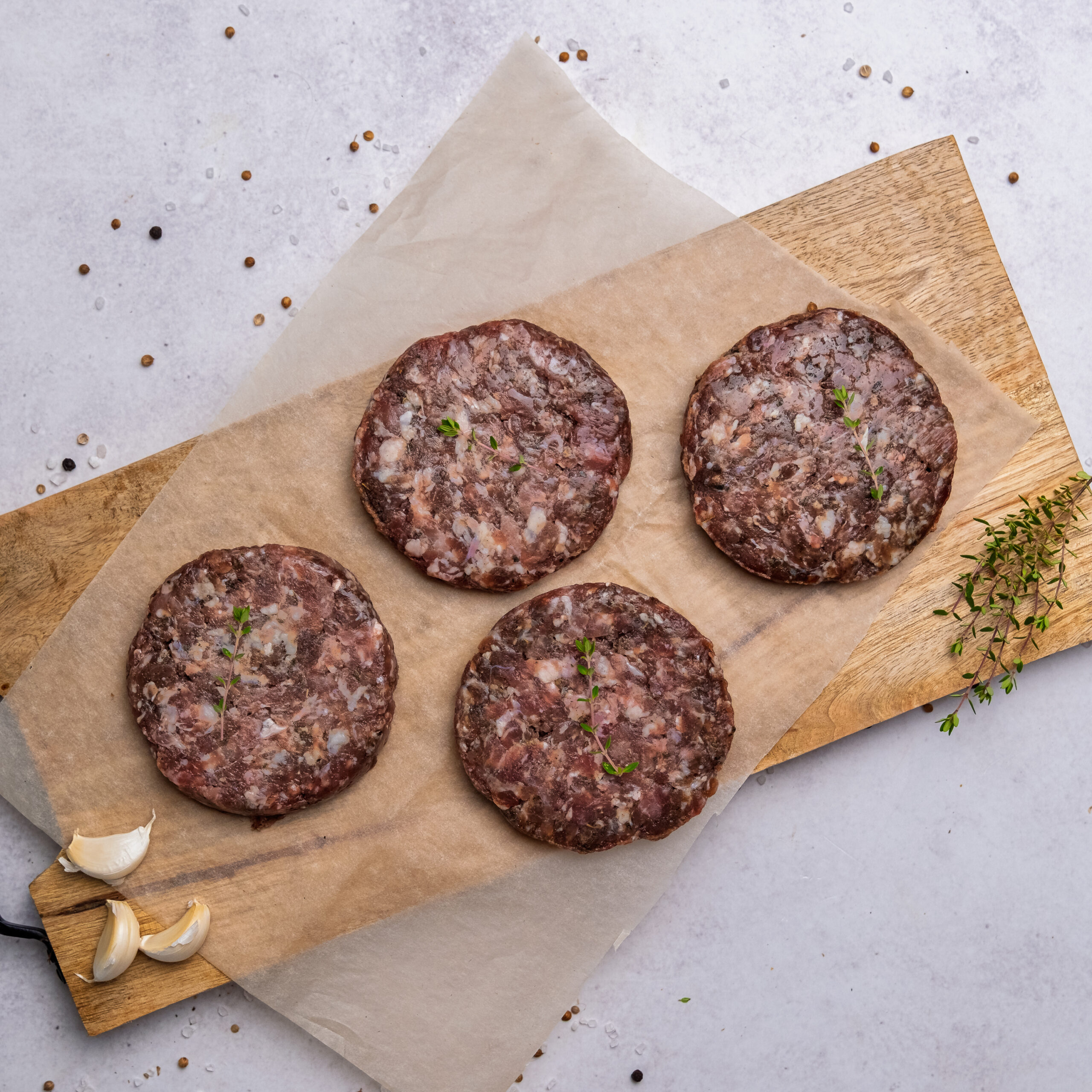 500g Pork Patties (R140/Kg)